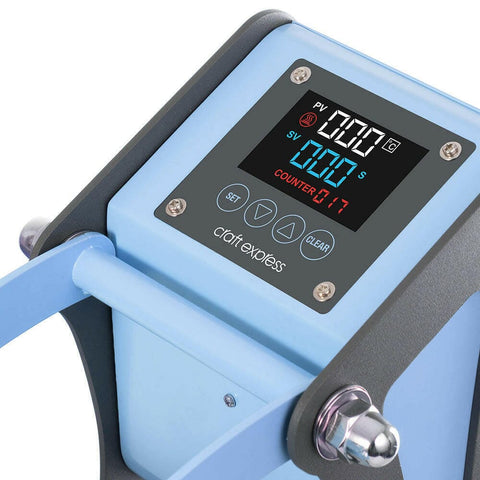 Craft Express Workspace Flat Press 9 x 12 – Compact Heat Press for DIY Projects Physical Craft Express 