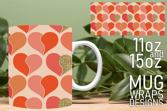 craft memorable mugs! , Perfect for special occasions, Heart Sublimation HoodArtCraft 