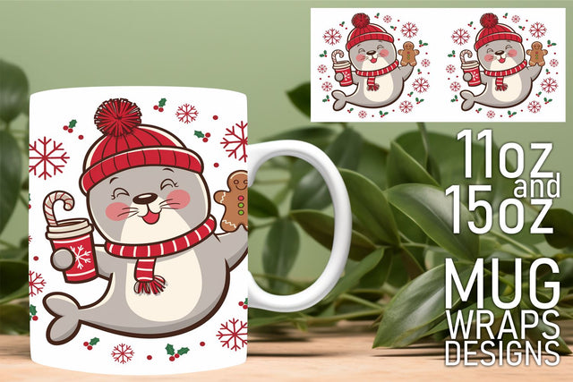 Craft personalized mugs effortlessly, stunning designs! , Christmas Sublimation HoodArtCraft 