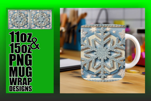 Craft personalized mugs, vibrant designs for sublimation! , 3D Xmas Sublimation HoodArtCraft 