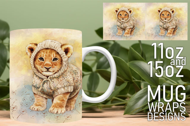craft stunning mugs! , Unique designs for every project, Animals Sublimation HoodArtCraft 