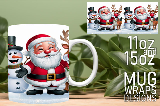 Craft with ease, stunning mug wraps for every occasion! , Christmas Sublimation HoodArtCraft 