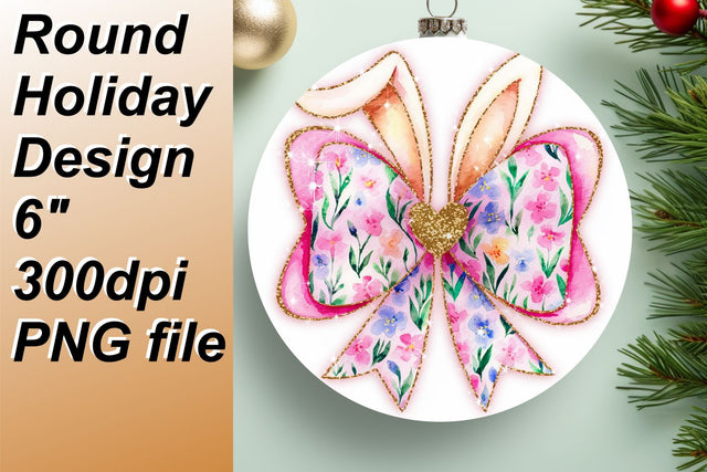 craft with enthusiasm., Fresh circle designs for stunning keychains, Easter Bunny Sublimation HoodArtCraft 