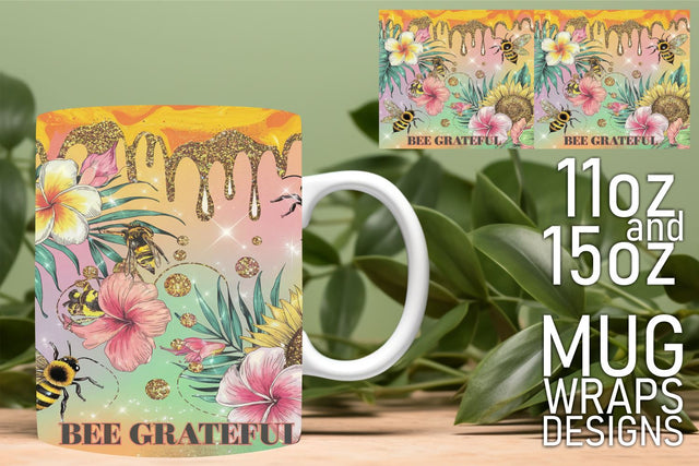 Craft your custom mugs, vibrant PNG files for sublimation! , Bee Sublimation HoodArtCraft 