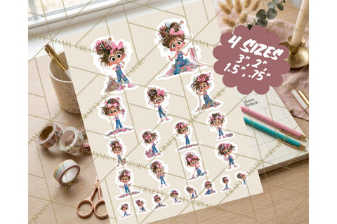 Crafting Cassie Cute Creative Sticker PNG Sublimation Crafty Mama Studios 