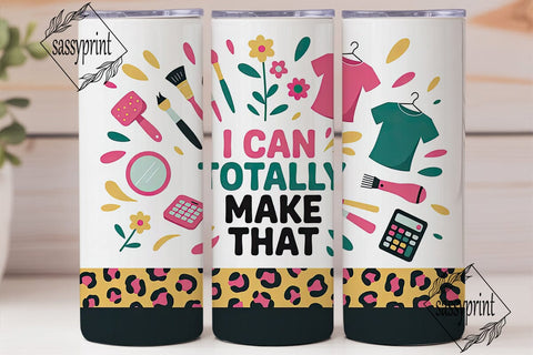 Crafting Design 20oz Tumbler Wrap Sublimation sassyprint 