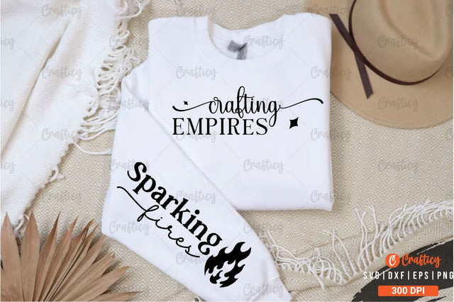 Crafting empires Sleeve SVG Design SVG Designangry 
