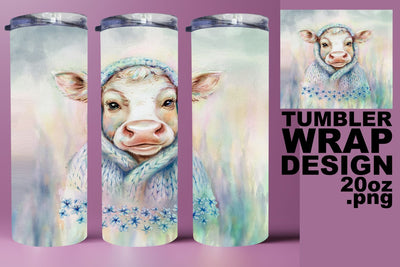Crafty 20oz wrap, high-resolution PNG for your projects! , Animals Sublimation HoodArtCraft 