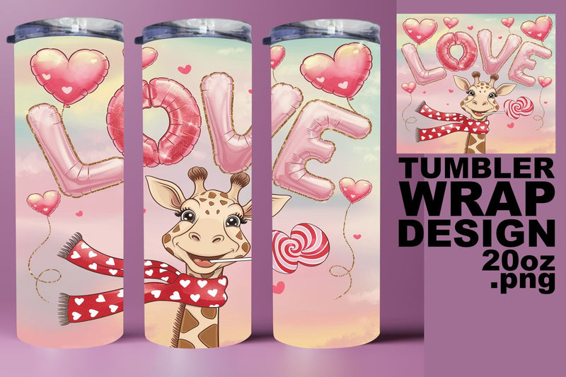 Crafty 20oz wrap, high-resolution PNG for your projects! , Valentines Sublimation HoodArtCraft 