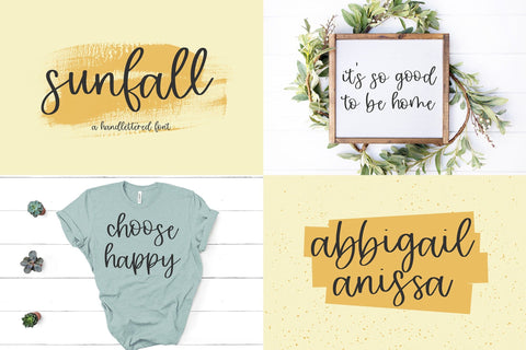 Crafty Font Mini Bundle Font Beck McCormick 