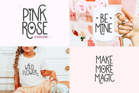 Crafty Love Font Bundle - 10 Cute Fonts Font KA Designs 