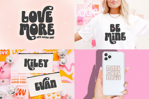 Crafty Love Font Bundle - 10 Cute Fonts Font KA Designs 