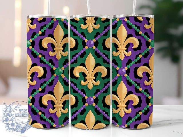 Crawfish Fat Tuesday Tumbler, Mardi Gras Crawfish Wrap, Carnival Celebration Cup, 20oz Sublimation Wrap, New Orleans Crawfish Tumbler, Festive Seafood Design Cup, Mardi Gras Fat Tuesday Theme Wrap Sublimation ToriDesigns 