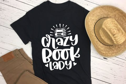 Crazy Book Lady - Reading SVG SVG CraftLabSVG 