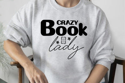 Crazy Book Lady SVG orpitasn 