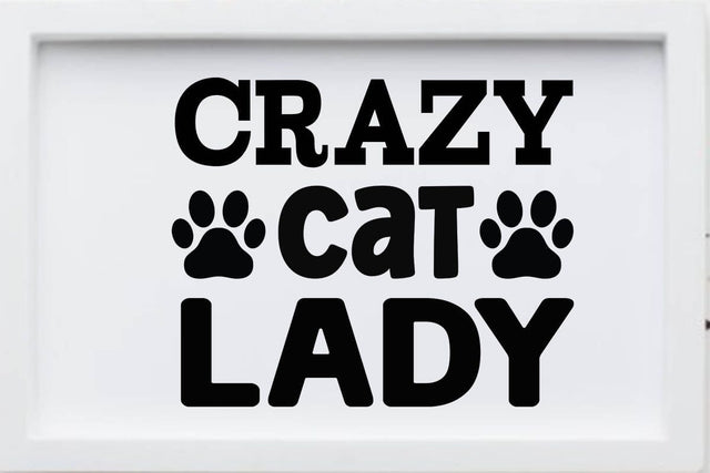 Crazy cat lady-01 SVG Angelina750 
