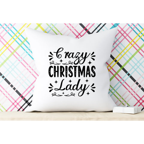 Crazy Christmas Lady SVG DESIGN SVG Rafiqul20606 