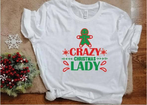 crazy christmas lady svg SVG designer krishna 
