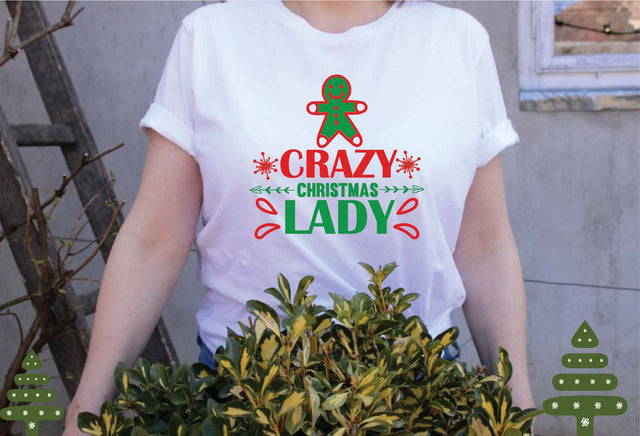 crazy christmas lady svg SVG designer krishna 