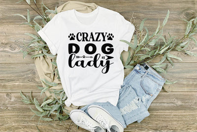 Crazy dog lady-01 SVG Angelina750 
