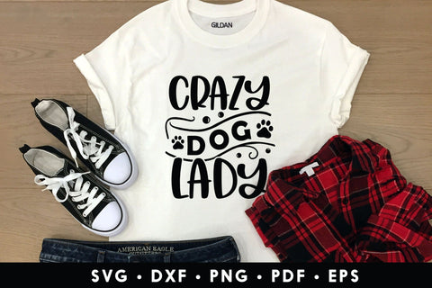 Crazy Dog Lady SVG Cut File SVG CraftLabSVG 