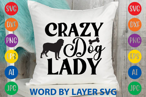Crazy Dog Lady SVG Rafiqul20606 