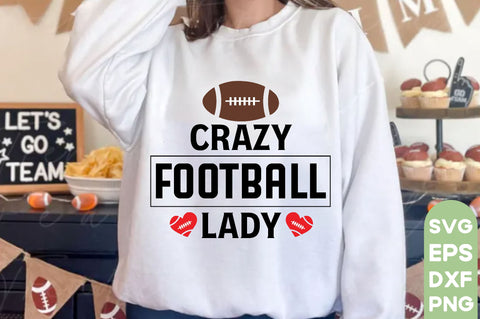 crazy football lady SVG farhad farhad 