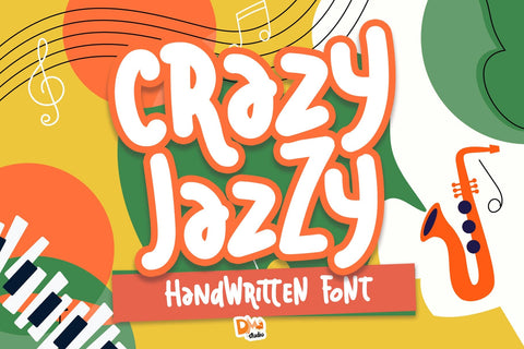 Crazy Jazzy Font Font Dm Letter Studio 