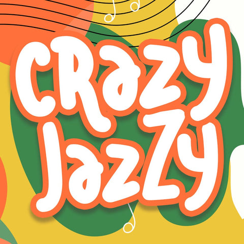 Crazy Jazzy Font Font Dm Letter Studio 