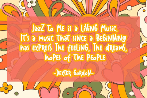 Crazy Jazzy Font Font Dm Letter Studio 