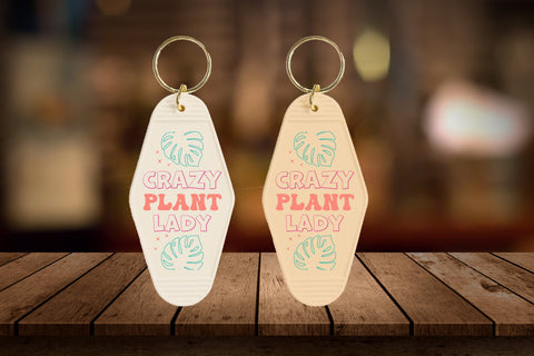 Crazy plant lady Keychain SVG Design SVG Designangry 