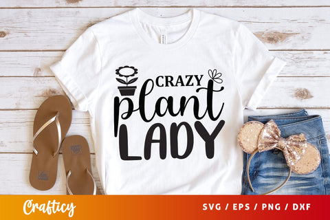 Crazy plant lady SVG Design SVG Designangry 