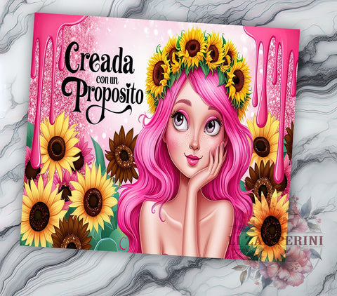 Creade Con Un Proposito, Sarcastic Tumbler Design, 20oz PNG Sublimation, Inspirational Tumbler Wrap, Funny Tumbler Design, Digital Download Tumbler, Unique Gift Idea Sublimation Li Zamperini 