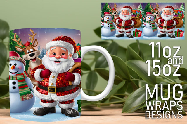 Create eye-catching mugs, ideal for any sublimation project! , Christmas Sublimation HoodArtCraft 
