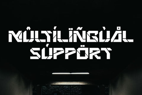 Create Future - Modern Futuristic Font Font Masyafi Studio 