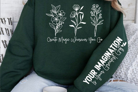 Create magic wherever you go Sleeve SVG Design SVG Designangry 