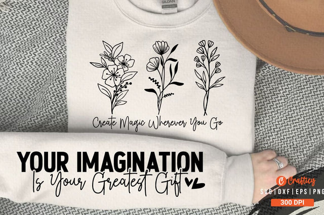 Create magic wherever you go Sleeve SVG Design SVG Designangry 