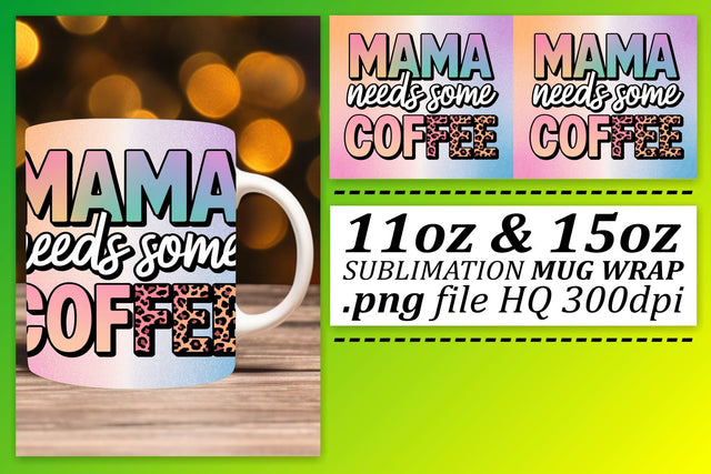 create memorable drinks! , Sublimation-ready mug wraps, Mothers Day Sublimation afrosvg 