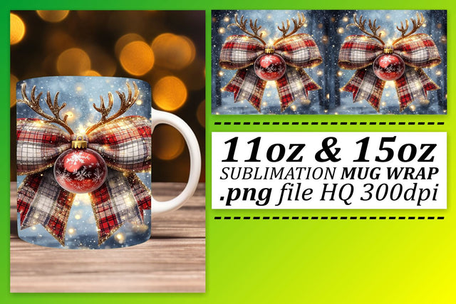 create memorable drinks! , Sublimation-ready mug wraps, Xmas Sublimation afrosvg 