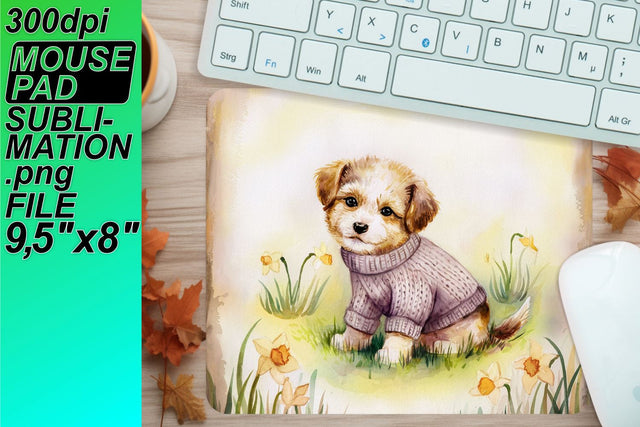 Create personalized mouse desk mats, elevate your decor! , Animals Sublimation HoodArtCraft 