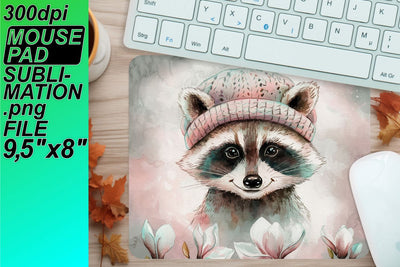 Create personalized mouse pads, ideal for any desk! , Animals Sublimation HoodArtCraft 