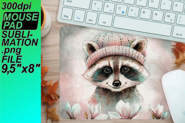 Create personalized mouse pads, ideal for any desk! , Animals Sublimation HoodArtCraft 