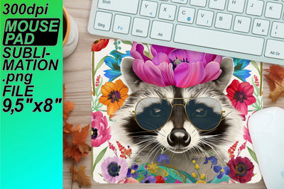Create personalized mouse pads, ideal for any desk! , Raccon Sublimation HoodArtCraft 