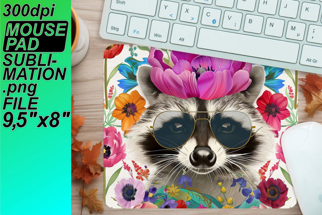 Create personalized mouse pads, ideal for any desk! , Raccon Sublimation HoodArtCraft 