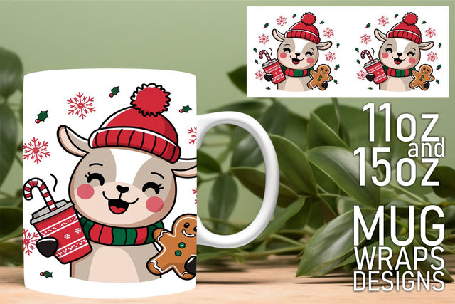 Create personalized mugs, stunning designs for sublimation! , Christmas Sublimation HoodArtCraft 
