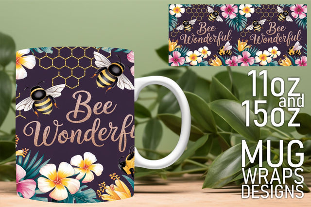 Create standout mugs, vibrant designs for sublimation! , Bee Sublimation HoodArtCraft 