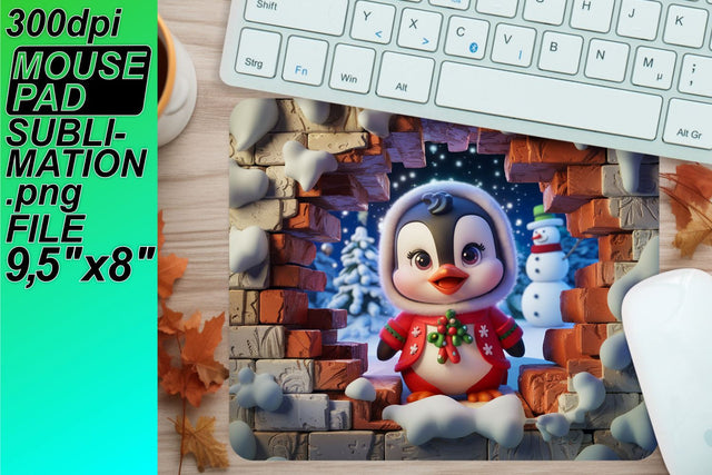 Create stunning mouse pad designs, perfect for gifting! , Xmas Sublimation HoodArtCraft 