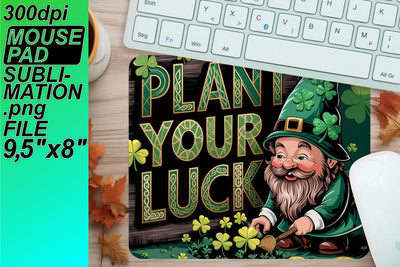 Create stunning mouse pad designs, unleash your art! , St Patrick Sublimation HoodArtCraft 