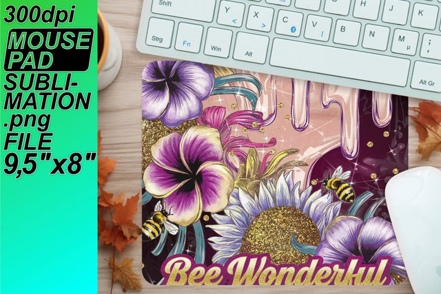 Create stunning mouse pads, enhance your workspace! , Bee Sublimation HoodArtCraft 