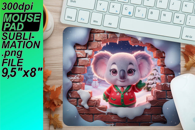 Create stunning mouse pads, enhance your workspace! , Xmas Sublimation HoodArtCraft 